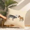 S-Smith Fashion P-Paul Pillow Case Short Plush Print Cushion Cover Square Throw Pillow Covers Sofa Home Decor
