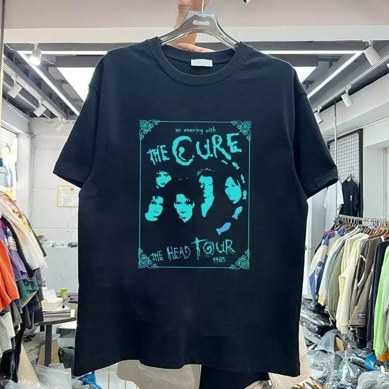 Футболка The Cure Collector Tour, Винтажная ретро-футболка рок-группы Размеры S-5XL KH6111 Унисекс футболка L