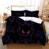 Anime Pokemonzd Bedding Set Cartoon Children Bedroom Quilt Cover Boy Girl Bedclothes Single Double King Pikachus Duvet Cover