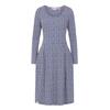 Lazy Jacks Womens/Ladies Mosaic Long-Sleeved Midi Dress
