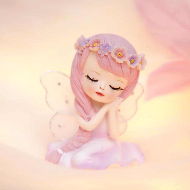 

Flower Fairy Night Light Girl Wind Girl Heart Flower Ornaments Room Decoration Crafts Home Decoration Decorations for Home