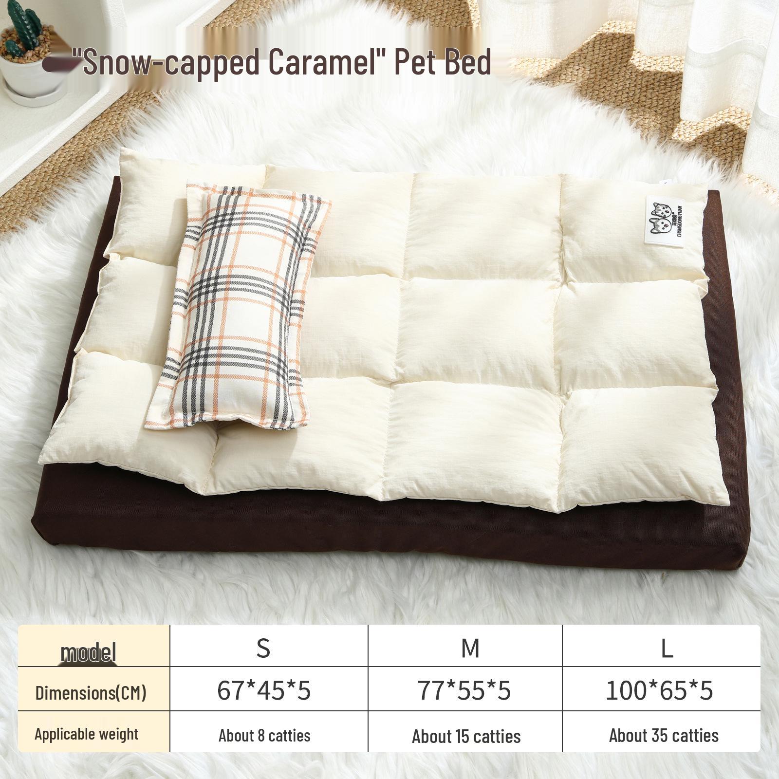 PetMobilizer Cozy Winter Dog Bed & Cat Nest - Breathable, Washable, All-Season Comfort Small