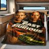 Fast Furious Action Blanket Soft And Portable All Season Home Bed Sofa Blanket Office Travel Nap Break Warm Blanket