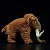33cm Lifelike  Elephant Mammoth Doll Mammoth Lifelike Soft Stuffed Plush Toy Mammuthus Primigenius Animals Model Kids Christmas Gifts