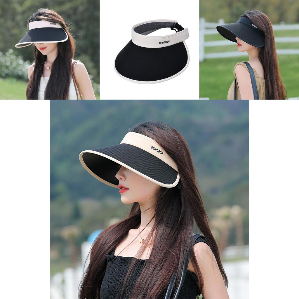 Summer Shade Hat With Wide Brim And Uv Protection For Outdoor Activities