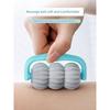 Six-Wheel Roller Neck Massager Manual Size Leg Integrated Multifunctional Kneading For Home Shoulder and Neck Neck Massager