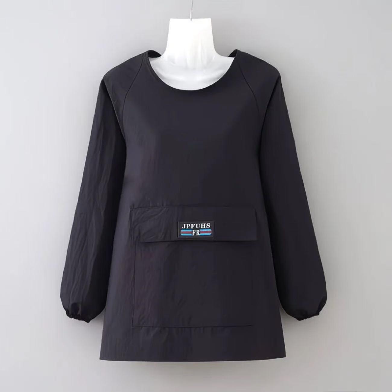 Stylish Water-Repellent Catering Apron: Adult Kitchen Stain-Proof, Dirt-Resistant Waist Apron with Print One Size (fits 85-160 kg)