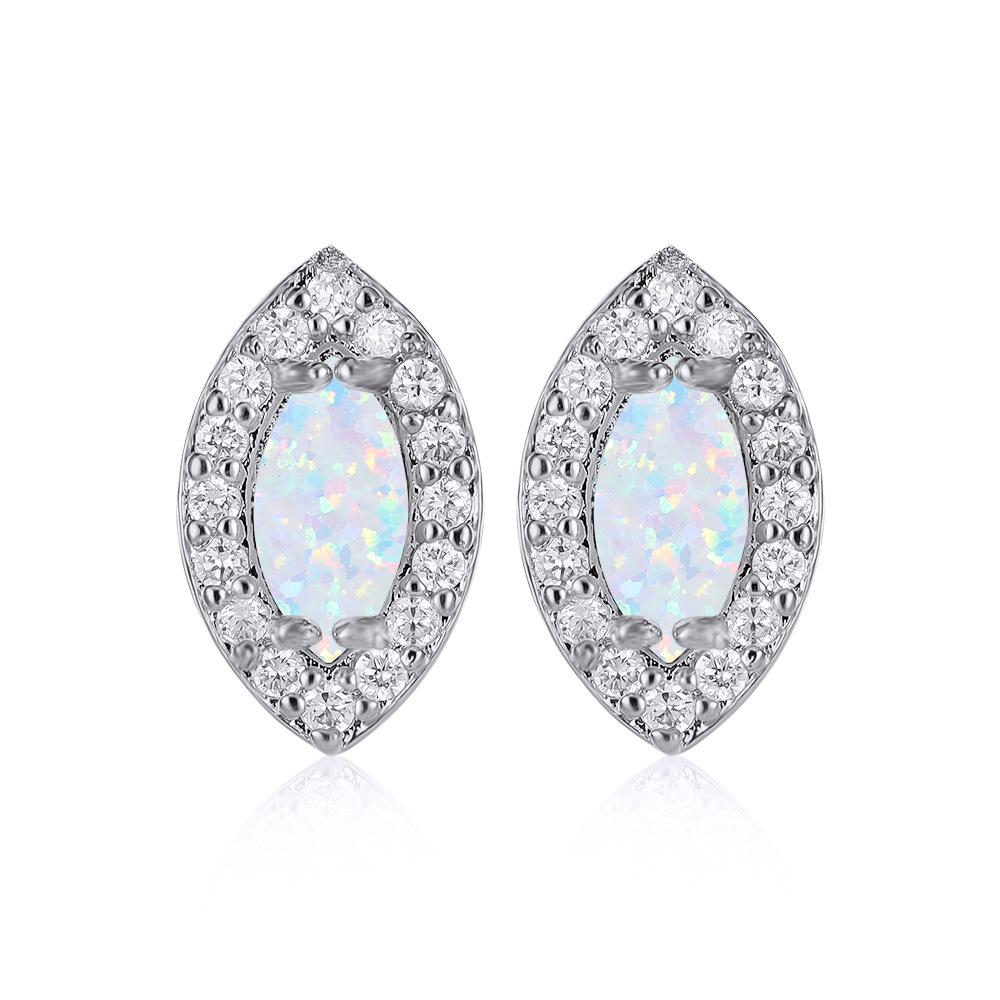 

Новый Ретро и Трендовый Стиль с Белыми Границами и Глазами из Полных Бриллиантов