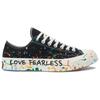 Roy Wang x Converse Chuck 70 bequeme und vielseitige Low-Top-Canvas-Schuhe für Damen und Herren in Schwarz