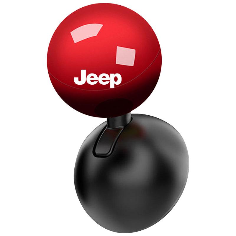 1Pcs Car Logo Push Start Button Lever Creative Protective Cover For JEEP Grand Cherokee WK WK2 KJ KK KL Commander XK Renegade