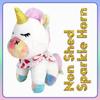 5pcs Rainbow Unicorn Mother and Child Set Rainbow Unicorn Candy Plush Toys Photography Accessories