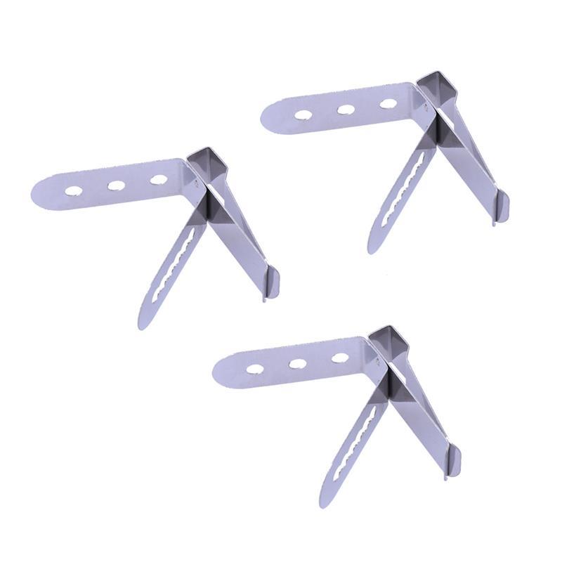 1/2/3/4pcs Nontoxic Probe Clip Holder Food Grade Stainless Steel Thermometer Holder Probe ClipHolder for Measurement Clip Holder 2