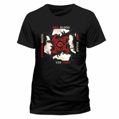 Red Hot Chili Peppers Blood Sugar Sex Magik Black Rock Band Tee Unisex T-Shirt