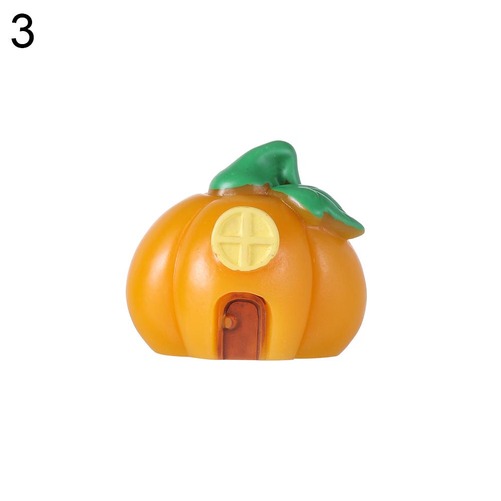 1Pcs Ghost Garden Decorations Miniature Figurines Cute Micro Landscape Ornaments Halloween Decor Halloween Ornaments Resin Craft