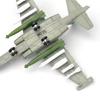 1/72 Scale Plastic Model Airplane SU-25 Frogfoot Highly Detailed Assembly Model Kit Military Series Building Blocks Xmas Gift