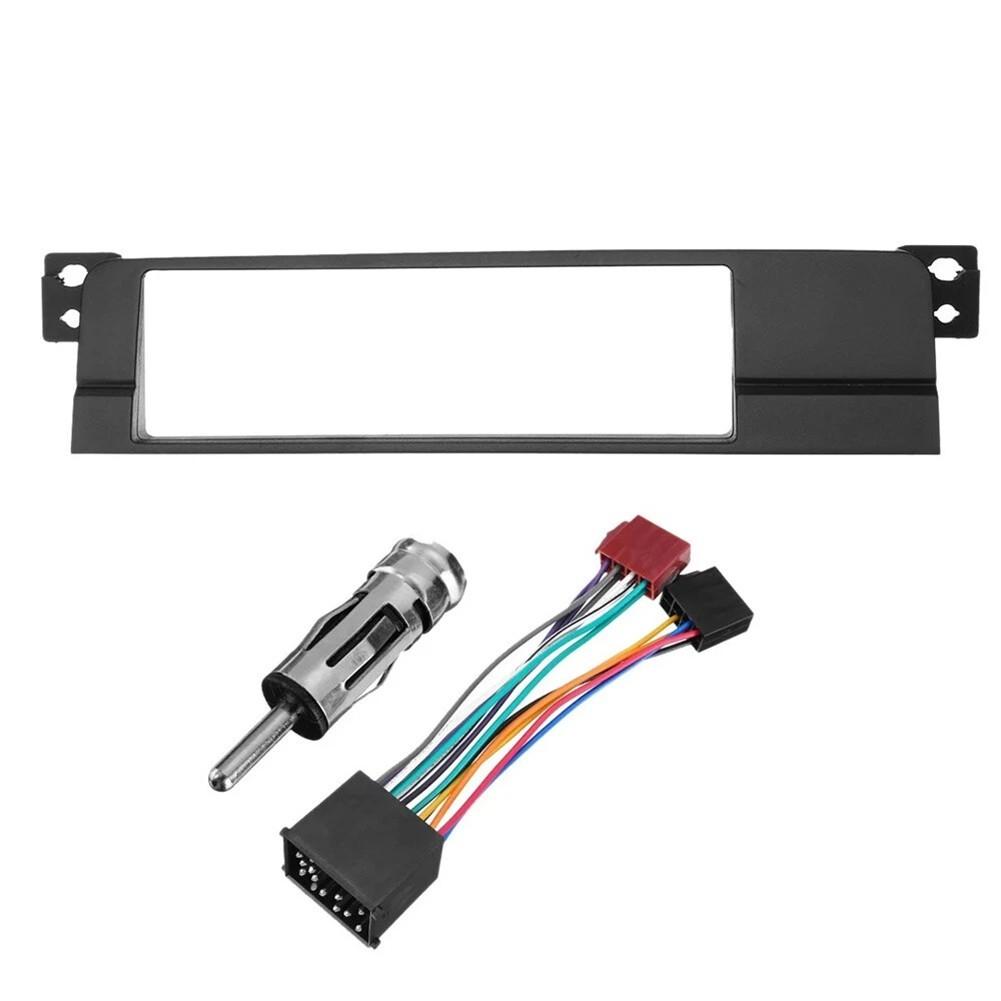 Radio Adaptor Panel for BMW 3 Series E46 with Wiring Harness 1998 2005
