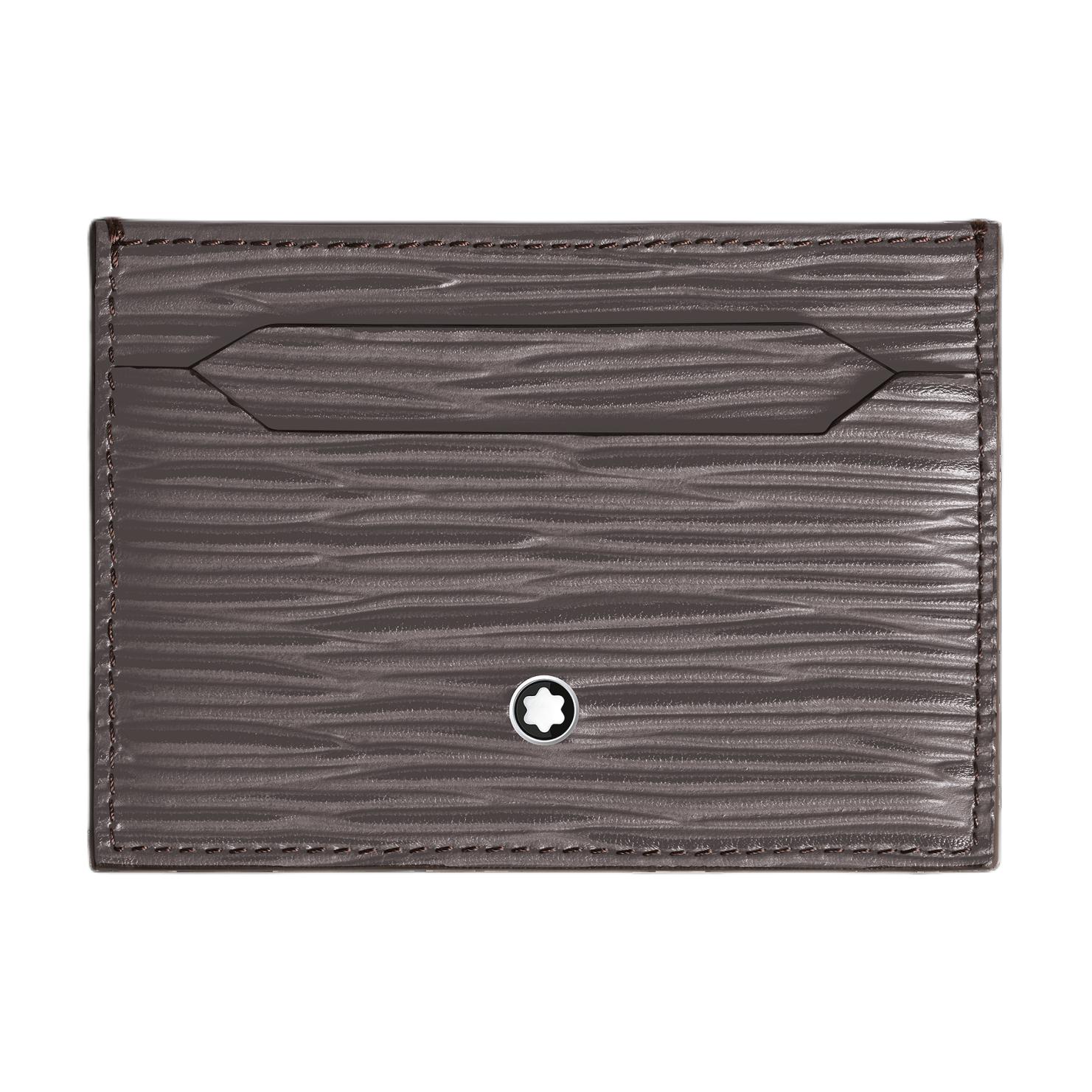 

Montblanc 4810 Series Hexagonal White Star Logo Five Card Slot Leather Card Holder Men Card Holder Elegant-Gray 198819 Basic Set (Bag+Dust Bag)