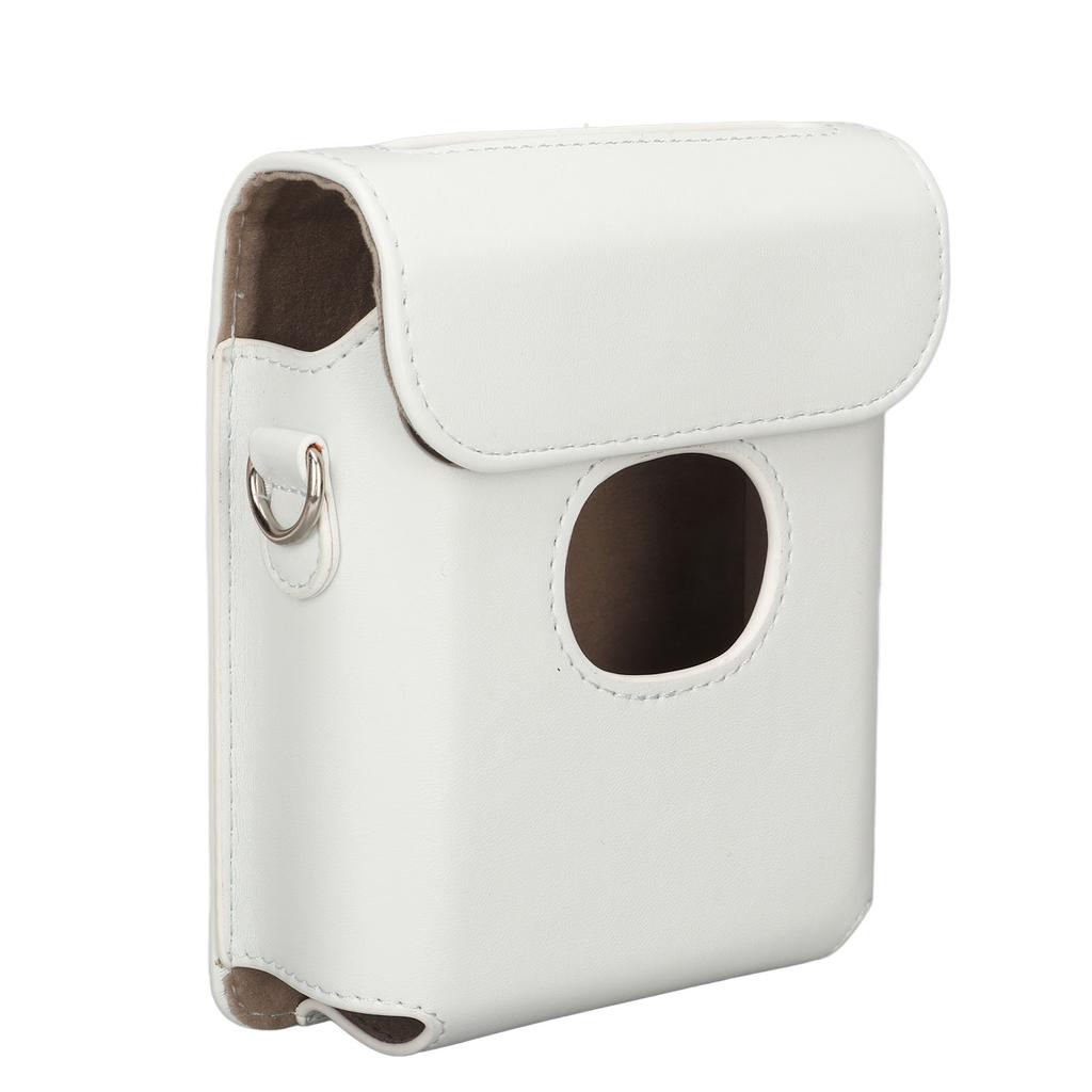 PU Leather Carrying Case Vintage Anti Scratch Camera Bag with Shoulder Strap for FujiFilm Instax