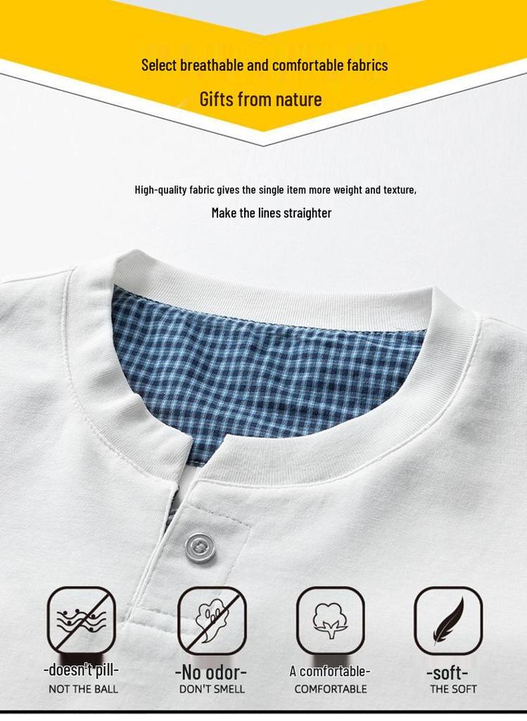 Men's Two-Piece Summer Set: Short Sleeve Tee & Five-Point Pants – Trendy, Sporty, Casual