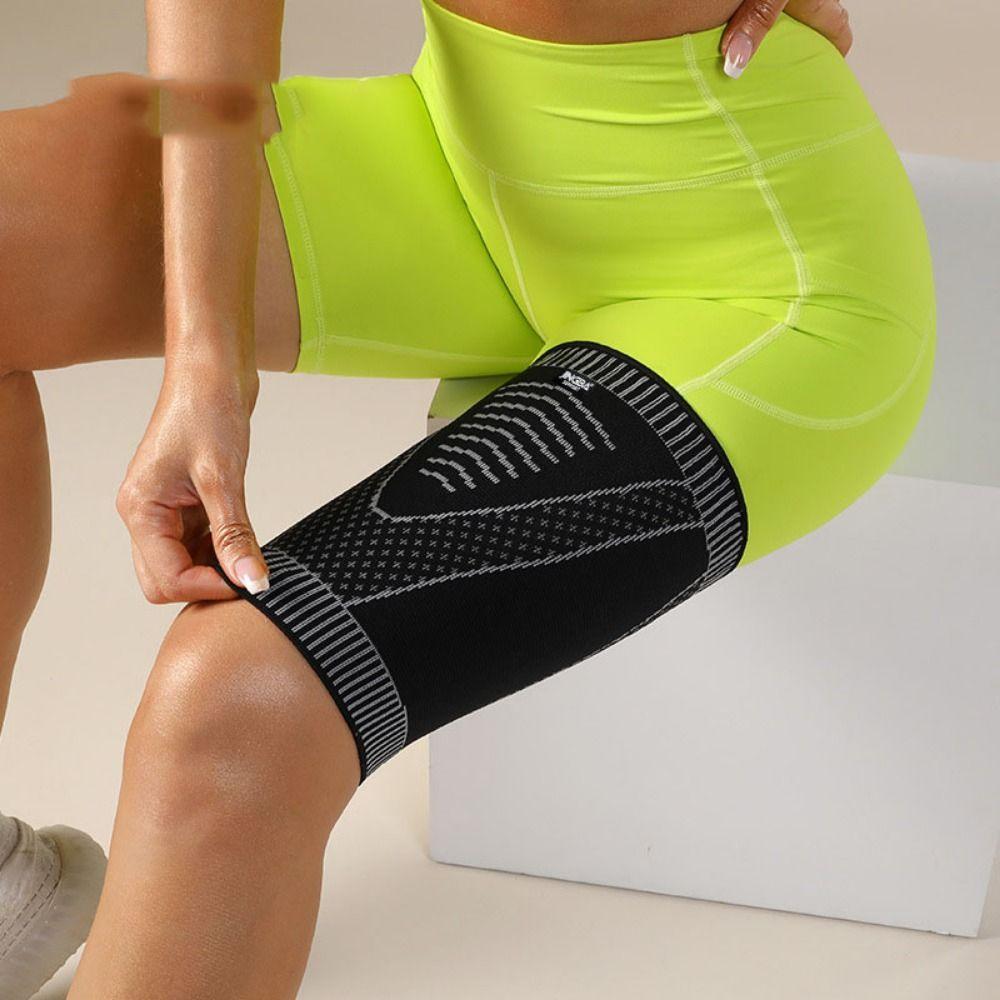 Leg Cover Thigh Compression Sleeve Elasticity Sports Sock Sleeves Compression Leg Sleeves  Cycling