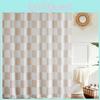 72x72inch Retro Checkerboard Pattern Waterproof Shower Curtain For Bathroom Privacy And Style