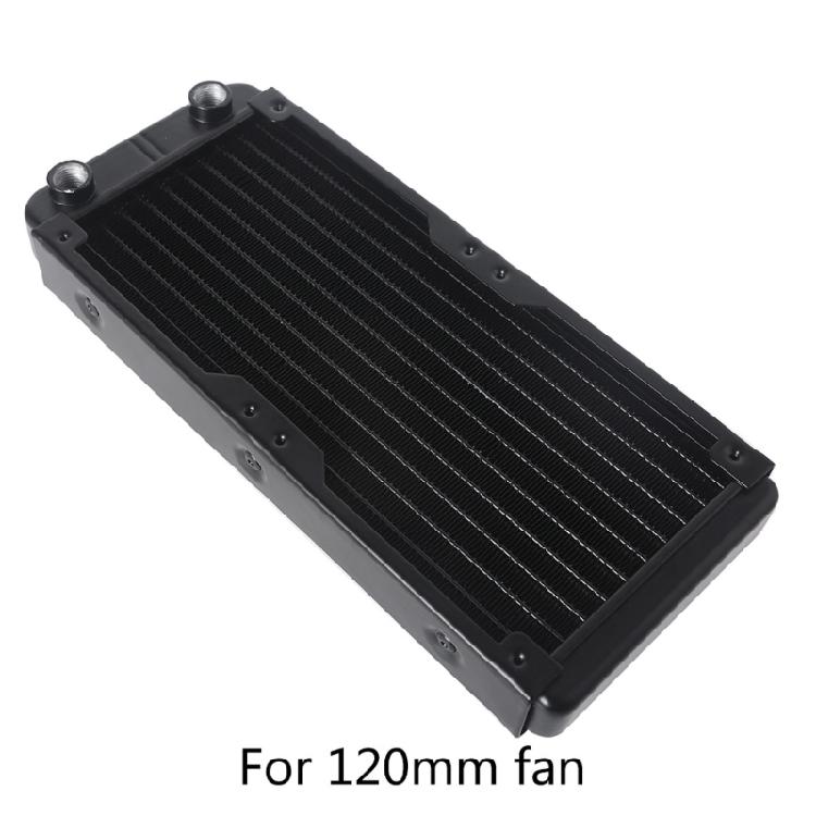 Aluminum Water Cooling Radiator 10 Tubes Heat Exchanger CPU Heatsink Cooler Fast Heat Dissipation for PC Computer