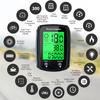 Kablet sykkelcomputer, MPH KM/H sykkelcomputer, digital LCD-skjerm med bakgrunnsbelysning Sykkelhastighetsmåler, vanntette sykkelcomputere kilometerteller