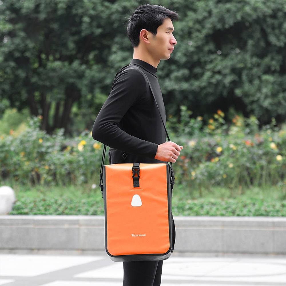 Bike Rear Seats Bag Bicycle Riding Storage Bag Large Capacity Bicycle Rack Seats Trunk Bags  Travel