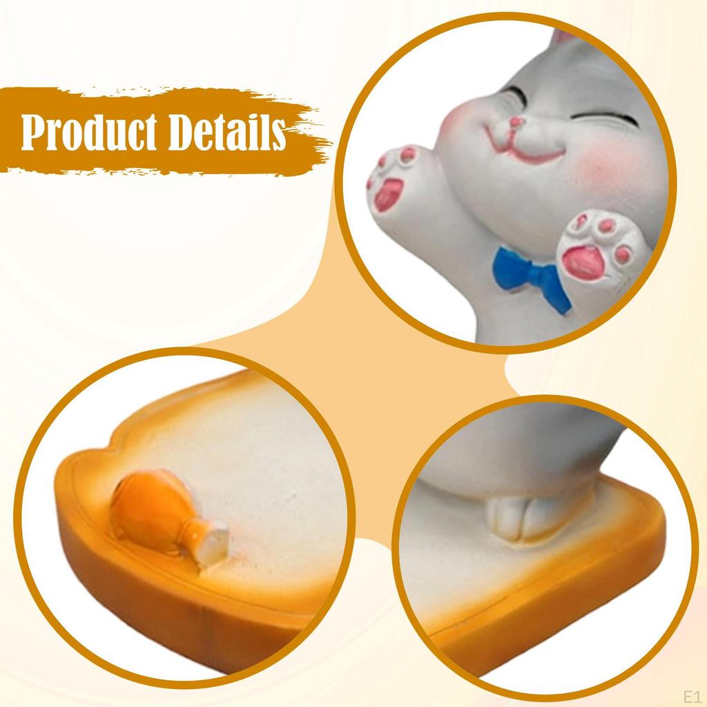 Funny Animal Phone Holder Cellphone Stand Display Gift Ornament Resin Smartphone Bracket Sensory Toy