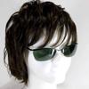 [Berkuto] Matte Black X Smoke Sunglasses, Non-prescription Glasses, Fashion Glasses, Eyeglasses, Men's & Women's, Large, Lightweight, Golf, Male,