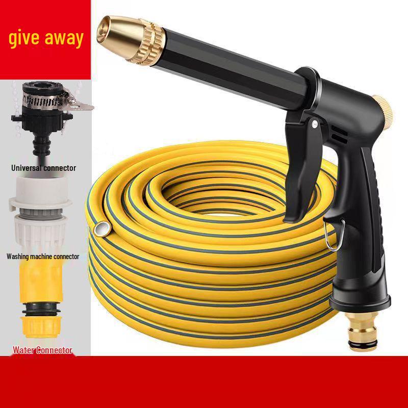 High-Pressure Anti-Freeze Car Wash Hose with Booster Nozzle