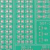5PCS Soldering Practice Board SMD Circuit Board Electronic SMT Component DIY PCB Kit Project Tools Practice Soldering Skills