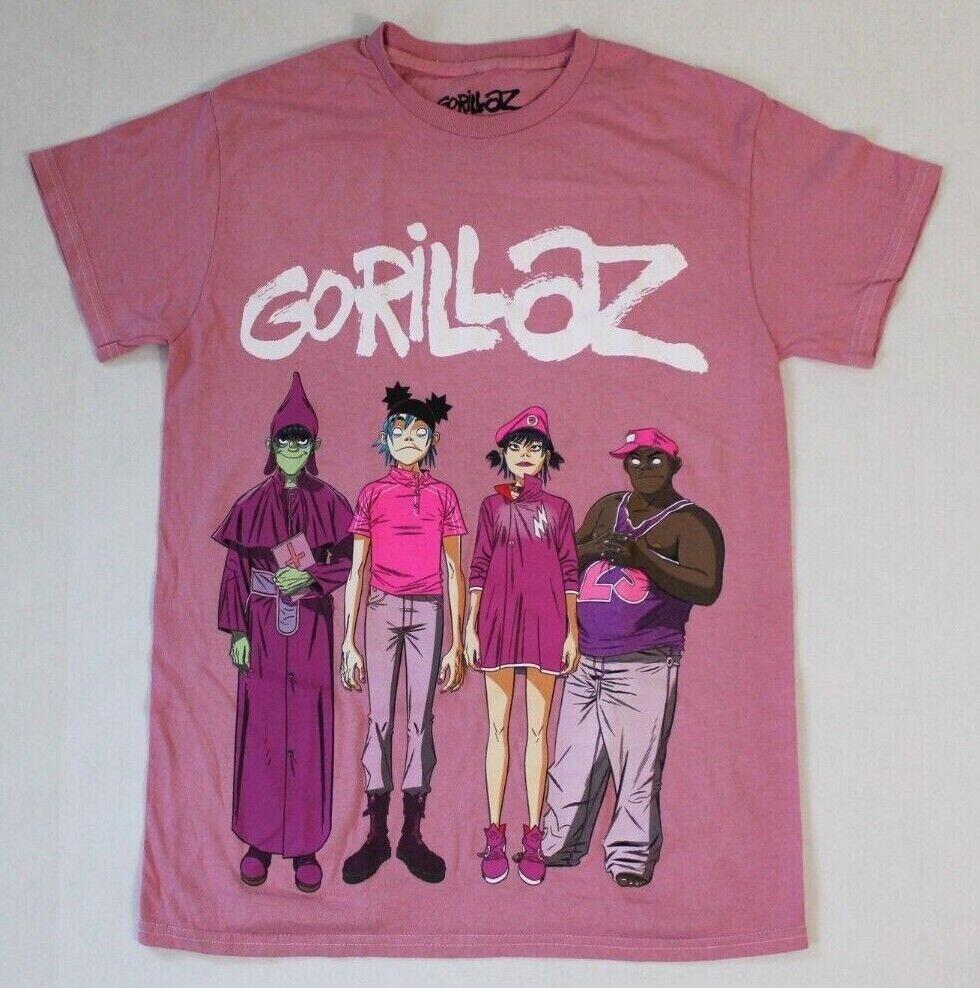 26 Gorillaz Graphic Phase 7 Cracker Island Rock Tee Shirt New Unisex T-Shirt XXXL