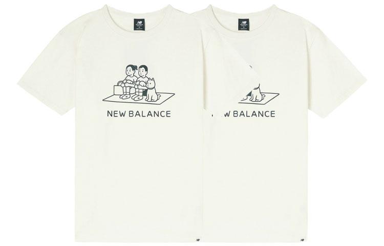 New Balance X Noritake T Shirt Unisex White AMT12349-RSI