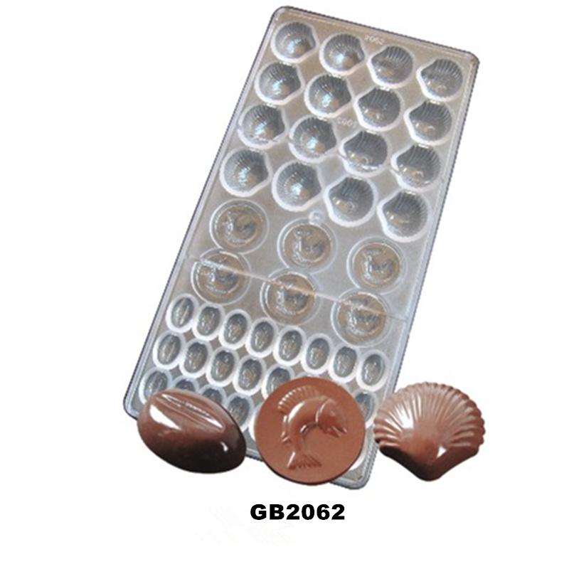 Rose Chocolate Polycarbonate Mold Football Chocolate DIY Moulds Soccer Chocolate Bombs Maker Golf Candy Mold
