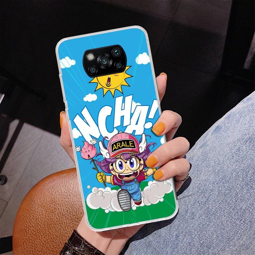 Dr Slump Arale Anime Phone Case For Xiaomi Poco X7 X6 X5 Pro F7 Ultra Redmi 15C 15 13C 13 12C 12 10 10A 10C 9 9A 9C 9T Cover Poc
