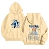 Unisex Fashion Lightweight Long Sleeve Pullover With Pockets Printed Hoodie