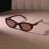 Vintage Cat-Eye Sonnenbrille Damen Herren Klassische Mode Marke Designer Damenbrille Unisex