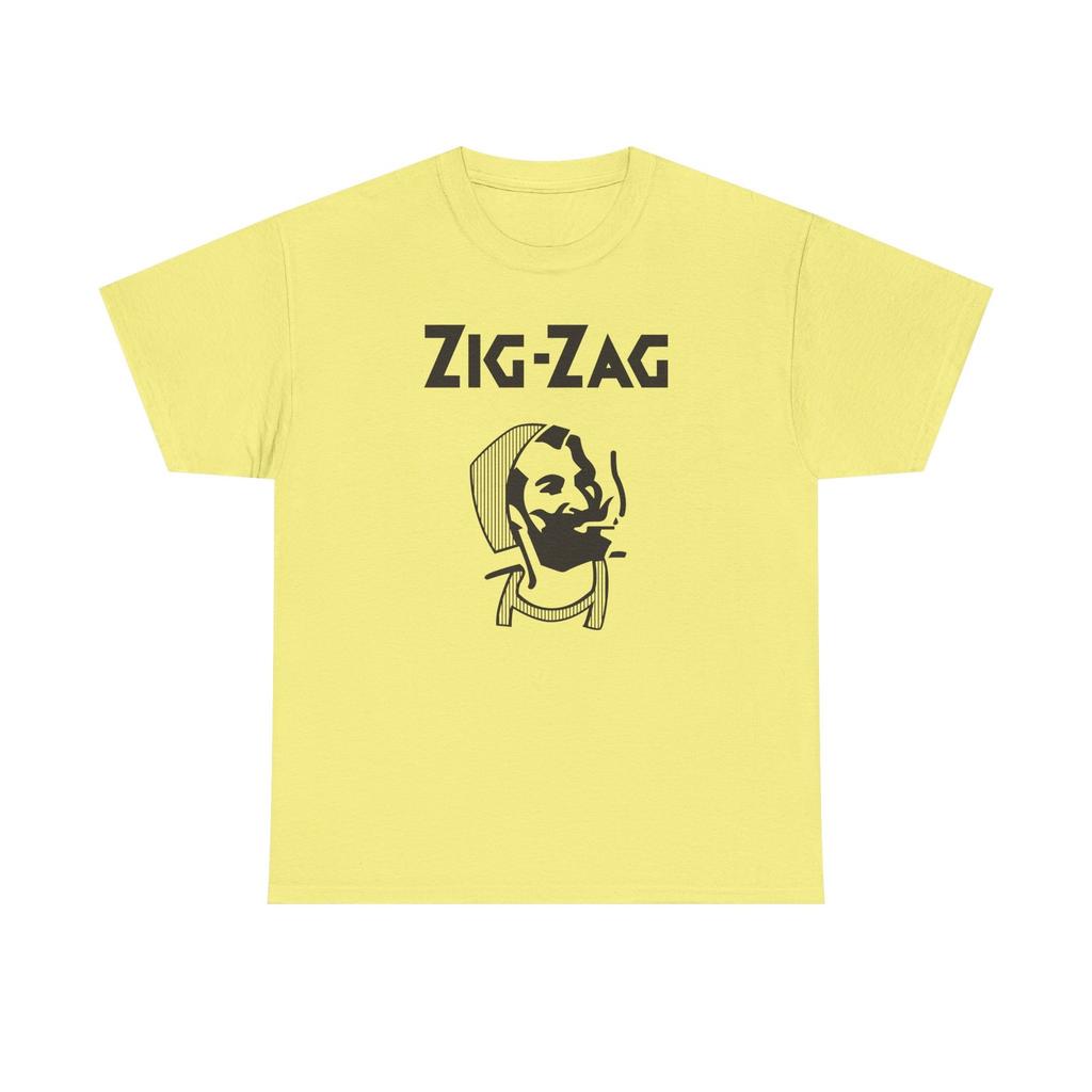 Vintage Zig-Zag Iconic Rolling Papers Unisex Heavy Cotton Gildan T-Shirt