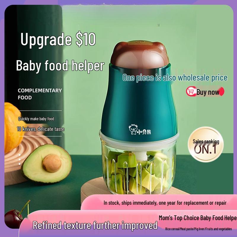 Multi-Functional Baby Food Processor & Grinder for Purees