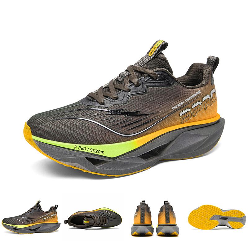 Breathable Air-Censored Outdoor Running Shoes Lightweight Sports Jogging Sneakers Comfort Walking Shoe Rubber Non Slip Resistant