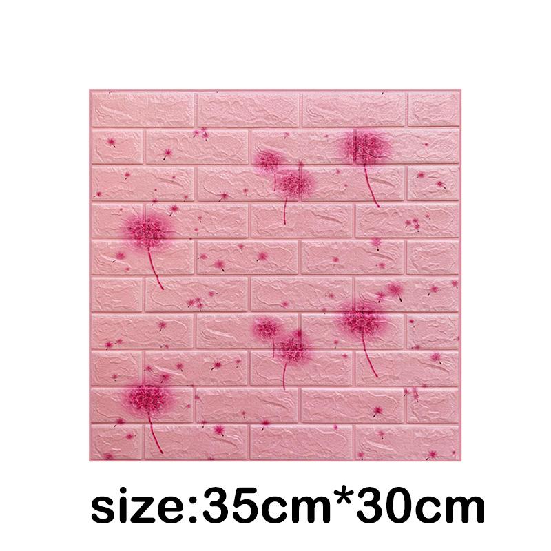 5-30pcs Self-adhesive 35cm*30cm Wallpaper Peel and Stick Wallpaper Decoration for Bedroom Brick Pattern Pvc DIY