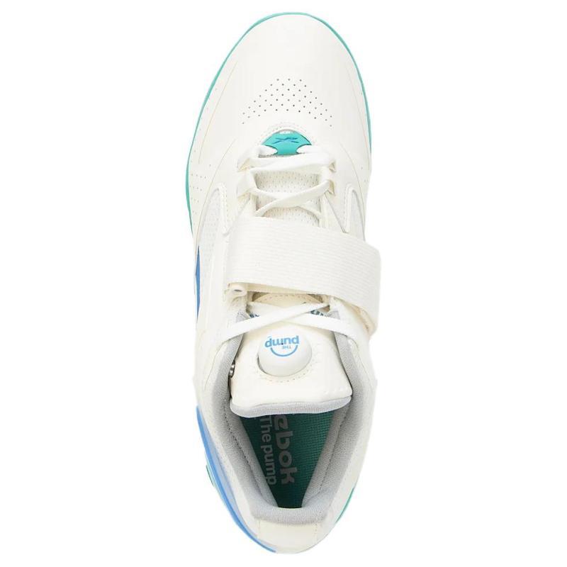 Reebok Scarpe da ginnastica Legacy Lifter 3 'Chalk Unleashed Green Blue' 100201520