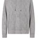 Emporio Armani Ss23 Checkered Drawstring Hooded Pullover Knit Sweater Men Sweater Gray 3R1B6P-1J28Z-0616