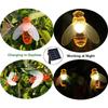 Solar Powered Outdoor Garden String Lights with Bee Shaped Covers Waterproof LED Decorative Lighting for Patio Yard Pathway