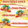 50Pcs Thanksgiving Turkey Cutouts Thanksgiving Turkey Bulletin Board Photo Cutout Fall Bulletin Board Decor Autumn Harvest DIY Craft Art School Home