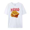 French toast graphic Tshirt casual retro breakfast Tshirt trendy streetwear top cute food TshirtUnisexs fashion clothingY2K