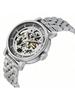 Fossil Women's Mechanical Stainless Steel Three-Hand Watch Stainless Steel Case/Glass ME3067