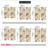 2pcs 2D flat printing Merry Christmas Curtains Christmas Ho Ho Ho Digital Printed Polyester Drapes Holiday Decorations Perfect