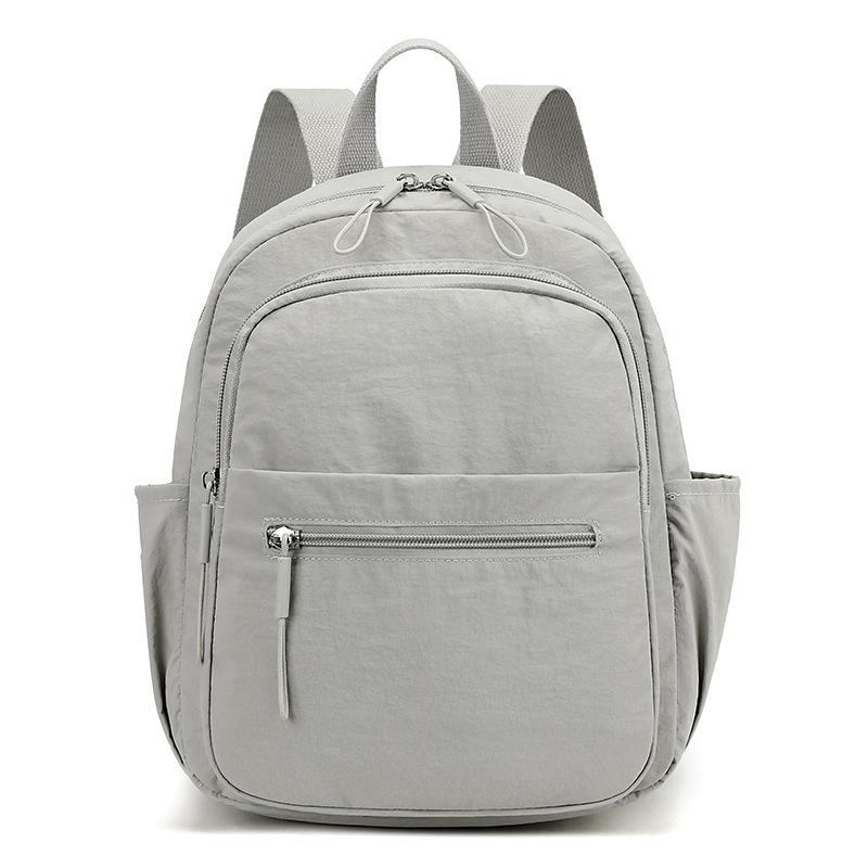 

Женский нейлоновый рюкзак для поездок на работу, водонепроницаемая дорожная сумка серый